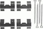 Ferodo FBA425 комплектующие, колодки дискового тормоза на FORD TRANSIT c бортовой платформой/ходовая часть (V_ _)