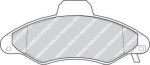 Ferodo FDB1276 комплект тормозных колодок, дисковый тормоз на FORD ESCORT VII седан (GAL, AFL)