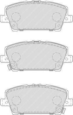 FERODO Колодки передние HONDA CIVIC 5D 06- (45022SMGE01, FDB1859)
