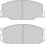 Ferodo FDB265 комплект тормозных колодок, дисковый тормоз на LOTUS ESPRIT S4 (082)