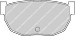 Ferodo FDB284 комплект тормозных колодок, дисковый тормоз на NISSAN BLUEBIRD седан (910)