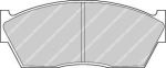 Ferodo FDB285 комплект тормозных колодок, дисковый тормоз на HONDA CIVIC III Hatchback (AL, AJ, AG, AH)