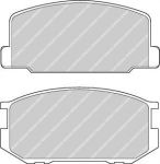 Ferodo FDB322 комплект тормозных колодок, дисковый тормоз на TOYOTA COROLLA FX Compact (E8B)