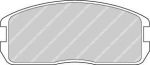 Ferodo FDB357 комплект тормозных колодок, дисковый тормоз на MITSUBISHI LANCER IV седан (C6_A)