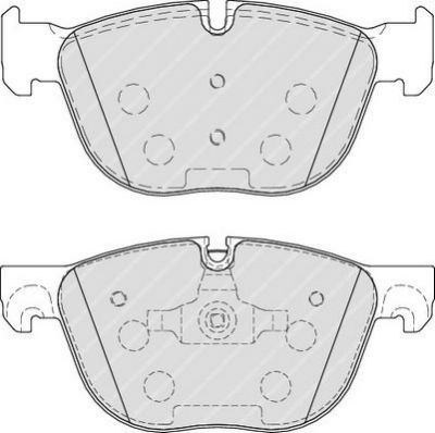 FERODO Колодки передние X5(70) X6(71) (34116779293, FDB4052)