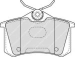 Ferodo FDB4178 комплект тормозных колодок, дисковый тормоз на VW GOLF IV (1J1)