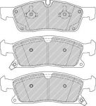 FERODO Колодки передние JEEP Grand Cherokee IV 10- (FDB4403)