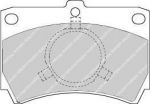 Ferodo FDB487 комплект тормозных колодок, дисковый тормоз на MAZDA 323 III (BF)