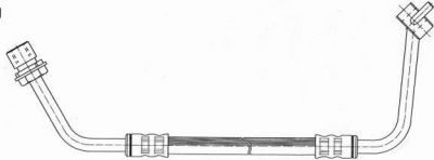 Ferodo FHY2563 тормозной шланг на FORD TRANSIT c бортовой платформой/ходовая часть (V_ _)