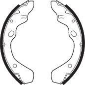 Ferodo FSB315 комплект тормозных колодок на MAZDA 323 C IV (BG)