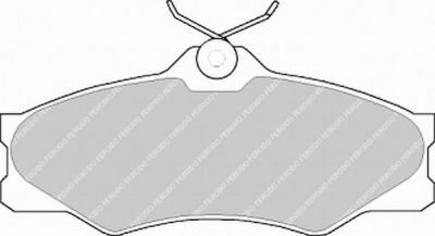 Ferodo FVR517 комплект тормозных колодок, дисковый тормоз на VW TRANSPORTER III фургон