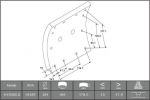 Ferodo K19385.0-F3652 комплект тормозных башмаков, барабанные тормоза на IVECO P/PA