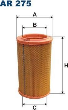 FILTRON Фильтр воздушный RENAULT (7701348175, AR275) FILTRON Фильтр воздушный RENAULT (7701348175, AR275)