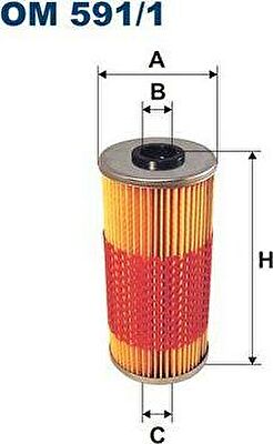 FILTRON Фильтр масляный MB M119 (1191800009, OM591/1) FILTRON Фильтр масляный MB M119 (1191800009, OM591/1)