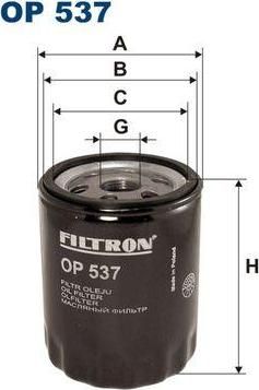FILTRON Фильтр масляный ALFA ROMEO/FIAT/LANCIA 1.0-3.2 69-06 (76892285, OP537) FILTRON Фильтр масляный ALFA ROMEO/FIAT/LANCIA 1.0-3.2 69-06 (76892285, OP537)
