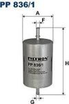 FILTRON Фильтр топливный VAG A3/A4/A6/A8/OCTAVIA/BORA/GOLF 4/MULTIVAN/TRANSPORTER 95- (PP8361)