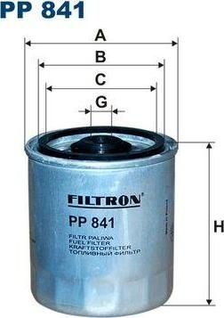 FILTRON Фильтр топливный MB дизель /SsangYong Musso (6010901652, PP841) FILTRON Фильтр топливный MB дизель /SsangYong Musso (6010901652, PP841)