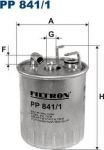 FILTRON Фильтр топливный Vito/Sprinter.6110920601.6110920201 Mercedes A (W168), Sprinter 208-216, Sprinter 308-316, Sprinter 408-416, V (638/2), Vaneo (W414), Vito (638) (PP8411)
