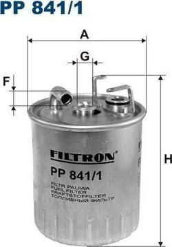 FILTRON Фильтр топливный Vito/Sprinter.6110920601.6110920201 Mercedes A (W168), Sprinter 208-216, Sprinter 308-316, Sprinter 408-416, V (638/2), Vaneo (W414), Vito (638) (PP8411) FILTRON Фильтр топливный Vito/Sprinter.6110920601.6110920201 Mercedes A (W168), Sprinter 208-216, Sprinter 308-316, Sprinter 408-416, V (638/2), Vaneo (W414), Vito (638) (PP8411)