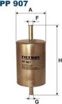 FILTRON Фильтр топливный Hyundai Santa FE, Trajet; Renault Megane, Megane C (PP907)