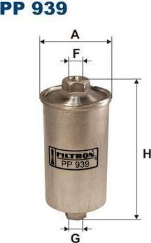 FILTRON Фильтр топливн. Rover 800 2.0 -99 (EDP9059, PP939)