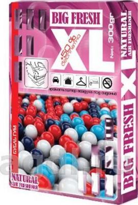 Ароматизаторы BIG FRESH XL под сиденье Бубль гум