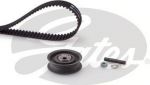 GATES Комплект ремня ГРМ VW TRANSPORTER T4 автобус (70XB, 70XC, 7DB, 7DW) 2.0 (037198119, K015308)