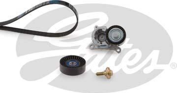 Gates K016PK1203 поликлиновой ременный комплект на PEUGEOT 206 SW (2E/K)