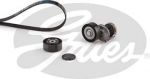 Gates K016PK1263 поликлиновой ременный комплект на AUDI A4 Allroad (8KH, B8)