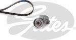 Gates K016PK1463 поликлиновой ременный комплект на OPEL ASTRA F Наклонная задняя часть (53_, 54_, 58_, 59_)