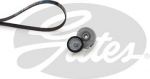 Gates K016PK870 поликлиновой ременный комплект на PEUGEOT 307 (3A/C)