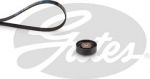 Gates K106PK2460 поликлиновой ременный комплект на MERCEDES-BENZ S-CLASS (W140)