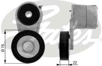 GATES Натяжитель ремня OPEL Astra G (T38212)