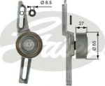 GATES Ролик натяжителя CITROEN Berlingo,Saxo,Xsara,ZX 1996-2008г/PEUGEOT 106,205,306,Partner 1991-2004г. (6453S5, T39101)