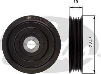 GATES Натяжитель ремня приводного NISSAN NAVARA/PATHFINDER 2.5D 05- (T39184)