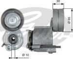 GATES Ролик натяжной, поликлиновой ремень (T39267)