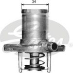 Gates TH15289G1 Термостат RENAULT CLIO/KANGOO/TWINGO 1.2 96-