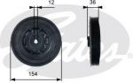 GATES Шкив коленвала RENAULT/OPEL 1.9D 99- (8200386446, TVD1128)