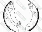 Girling 5161511 комплект тормозных колодок на FORD ESCORT III (GAA)