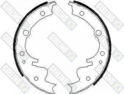 Girling 5162206 комплект тормозных колодок на IVECO DAILY II фургон/универсал