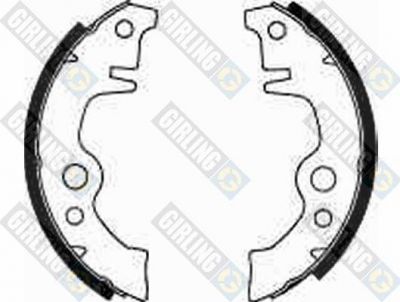 Girling 5180213 комплект тормозных колодок на RENAULT 5 (122_)