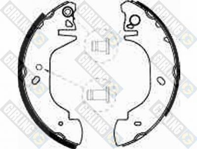 Girling 5185393 комплект тормозных колодок на FORD TRANSIT c бортовой платформой/ходовая часть (E_ _)