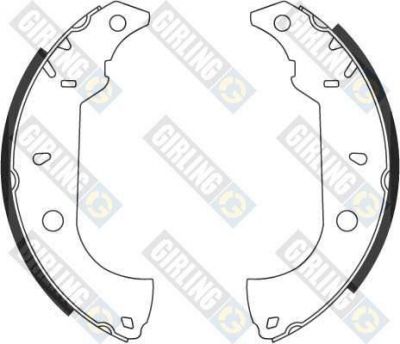 Girling 5186143 комплект тормозных колодок на ALFA ROMEO 146 (930)