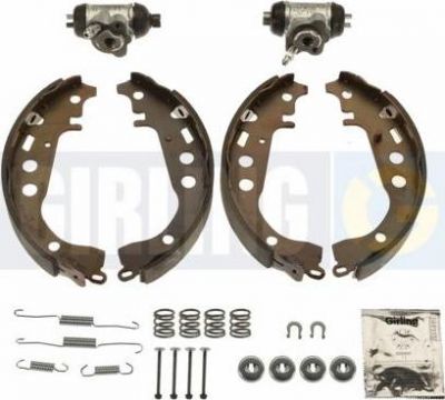 Girling 5219169 комплект тормозных колодок на TOYOTA YARIS VERSO (_NLP2_, _NCP2_)