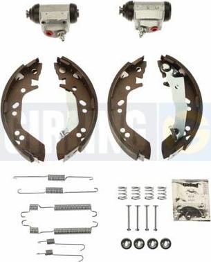 Girling 5226099 комплект тормозных колодок на HYUNDAI ACCENT II седан (LC)