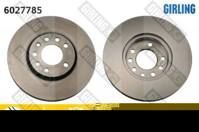 GIRLING Диск тормозной вент.зад. Opel Вектра 1,6-2,6L 95-03 (569056, 6027785)