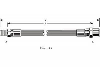 Girling 9002122 тормозной шланг на MERCEDES-BENZ T1 фургон (602)
