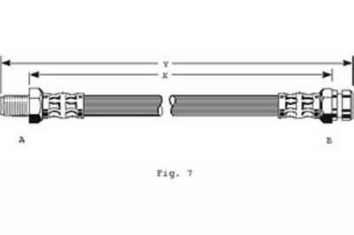 Girling 9002226 тормозной шланг на FIAT PANDA (141A_)