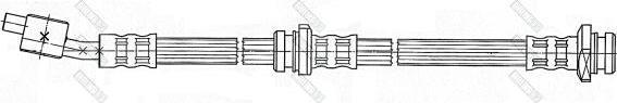 Girling 9004480 тормозной шланг на NISSAN ALMERA II (N16)