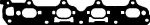 Glaser X81508-01 прокладка, выпускной коллектор на OPEL VECTRA B (36_)